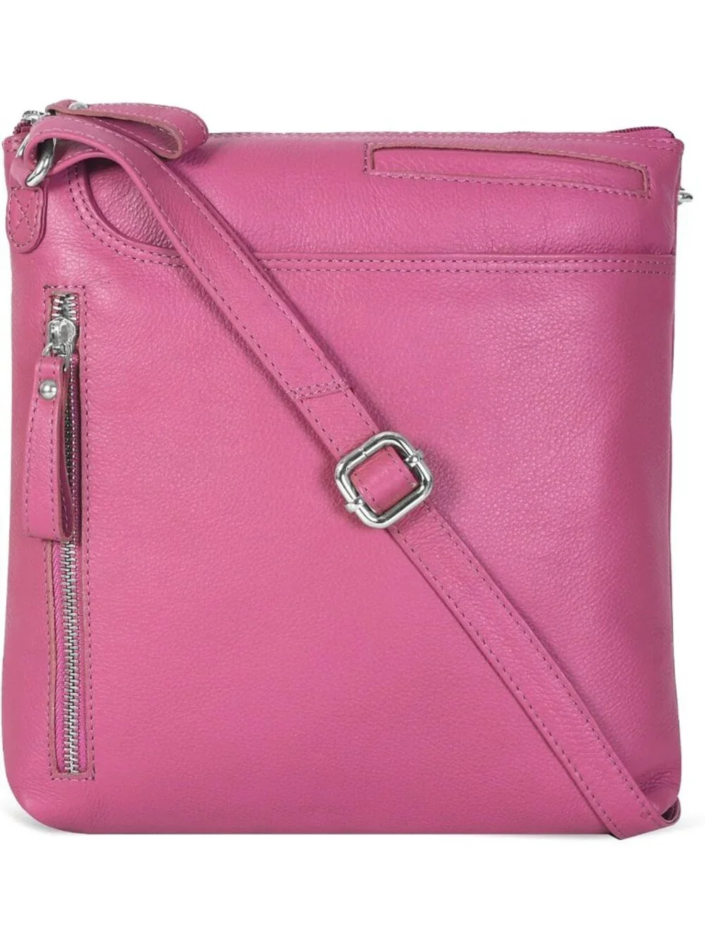 Stylish Genuine Leather Crossbody Bag for Women - Medium Handbag Purse